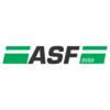 Logo 2 colors - vinyl ASF bvba 40 cm  Black/Green 