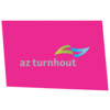 Full color logo  One Way Vision    Laminat  wei er Hintergrund  - 75x52 cm AZ Turnhout