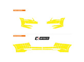 Arisco Pare-chocs  koda Superb Combi 2015- Avery Prismatic T7513 Jaune FPS