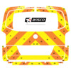 Striping Mercedes Classe V 2019 - Chevrons T11500 Orange/Jaune 15 cm - UZ Gent