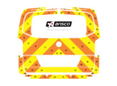 Striping Mercedes V-Class  2019 - Chevrons T11500 Orange/Yellow 15 cm - UZ Gent