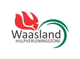 Logo 3 kleuren - Hulpverleningszone Waasland 40cm