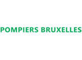 Opschrift Dienstnaam  POMPIERS BRUXELLES 