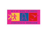 Full color logo  Vinyl    laminaat - 40 cm O.L.V. van Lourdes Ziekenhuis Waregem