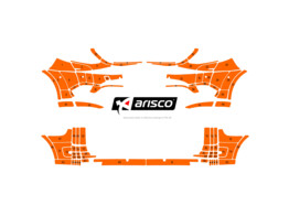 Arisco Bumpers Mercedes V-Class 2014- Avery Prismatic Oranje met kofferdeksel NFPS   RPS