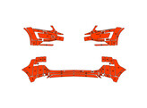 Arisco Bumpers Volvo XC60 2017- Avery Prismatic T7514 Orange