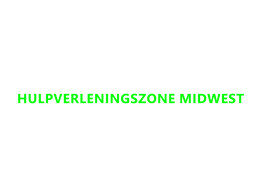 Inscription Nom du service  HULPVERLENINGSZONE MIDWEST 