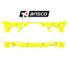 Arisco Bumpers VW Caddy Van 2003-2021 Avery Prismatic T7514 Orange RPS   FPS