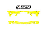 Arisco Bumpers VW Caddy Van 2003-2021 Avery Prismatic T7514 Orange RPS   FPS