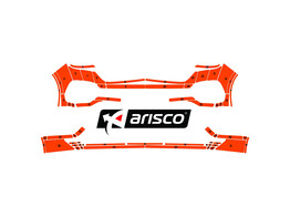 Arisco Bumpers VW Transporter T6.1 2019 2021 Orange tailgate  FPS   RPS 