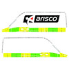 Striping Mercedes Sprinter 2008 L2H2 - Half Battenburg T11500 Yellow/Green/White  left   right  2 sl