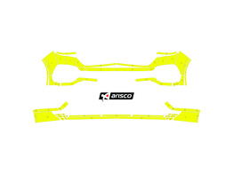 Arisco Bumpers VW Transporter T6.1 2019 2021 Yellow Tailgate  FPS   RPS 