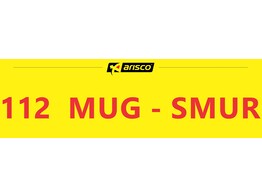 Inscription  112 MUG - SMUR  6 5cm hayon