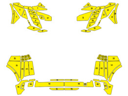 Arisco Bumpers Peugeot 2008 2019- Avery Prismatic T7513 Yellow