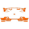 Arisco Bumpers VW Passat Berline 2014- Oranje  FPS   RPS 