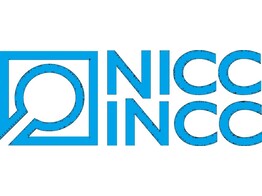 Logo 1 couleur - NICC-INCC 38x13.8cm  Bleu clair 