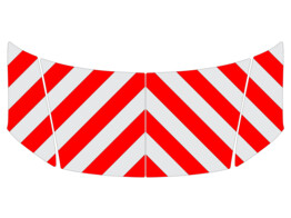 Red/White RA2 10cm Volkswagen T6 - Hood