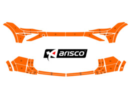 Arisco Sto stangen VW Tiguan 2021- Avery Prismatic W11514 Orange