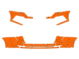 Arisco Bumpers Skoda Octavia Combi 2020- Oranje