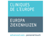 Full color logo  One Way Vision    laminaat  witte achtergrond  - Clinique de l Europe