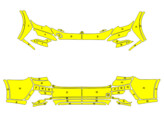 Arisco Bumpers BMW 320D 2019- Avery Prismatic T11513 Fluo Yellow 2-AVR-256