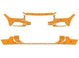 Arisco Bumpers Volvo V90 Cross Country 2021- Avery Prismatic Orange