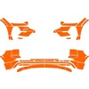 Arisco Bumpers Volvo XC60 2022- Avery Prismatic T11514 Orange