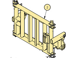 618247G SAFE STOP FRAME FRONT GB G