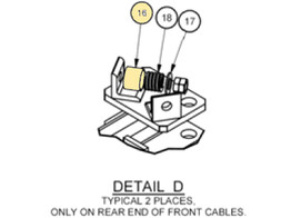 614548W SPACER  SPRING  1 1/2 ODX1 1/8  B