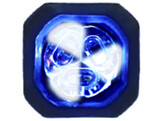 Button Blast MC Blue/White  1 set   2 Light units 