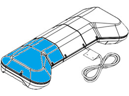 Blue Upper Level Outboard  passenger side  for C360