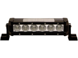 Utility bar  8  single  flood 12-56 volt