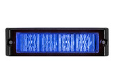 XT4 Bleu/Bleu - Lampe calendrier 2 en 1 dans boitier noir - 12/24VDC