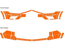 Arisco Bumpers VW Tiguan 2016- Avery Prismatic T7514 Oranje