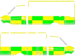 Striping MAN TGE/Strobel Kast Battenburg groen/geel/wit HVZ Westhoek _05446