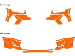 Arisco Bumpers BMW X3 2017- Avery Pristmatic Oranje