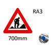 Traffic Sign A31 Class III on magnetic sheet 700mm