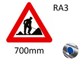 Panneau Routier A31 Classe III a feuille magnetique 700mm