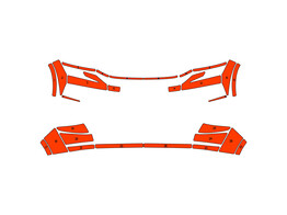 Arisco Bumpers Skoda Kodiaq 2016-2021 Orange  FPS   RPS 