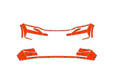 Arisco Bumpers Skoda Kodiaq 2016-2021 Orange  FPS   RPS 