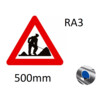 Traffic Sign A31 Class III on magnetic sheet 500mm