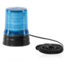 MOVIA-SL LED Beacon  Blauw R65 12VDC  Magnetisch met Universele stekker