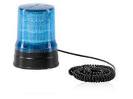 MOVIA-SL LED Beacon  Blauw R65 12VDC  Magnetisch met Universele stekker