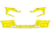 Arisco Pare-chocs Skoda Octavia Combi 2020- Jaune