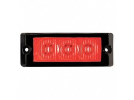 XT3 Rouge - Lampe calendrier simple dans cadre noir - 12/24VDC