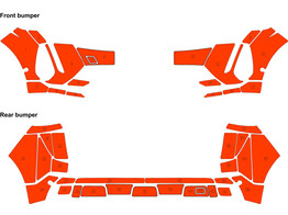 Arisco Bumpers Peugeot 3008 2016- Avery Prismatic W11514 Orange