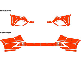 Arisco Bumpers Skoda Octavia Combi RS 2022 - Oranje