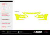 Arisco FRONT BUMPER Volvo V40 2012-  Yellow