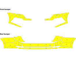 Arisco Bumpers Skoda Octavia Berline 2022 - Yellow