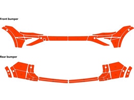 Arisco Bumpers VW Tiguan 2021   buttonblast - Avery Prismatic W11514 Oranje